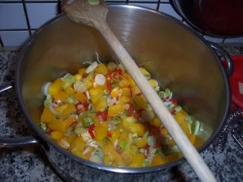 Chili-Kokos-Suppe - Rezept