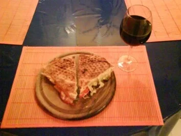 Abendbrot: Fladenbrot aus dem Waffeleisen - Rezept