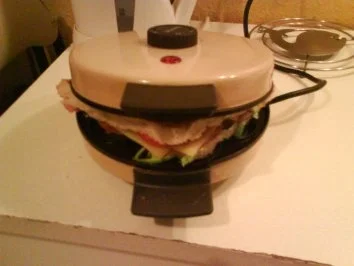 Abendbrot: Fladenbrot aus dem Waffeleisen - Rezept - Bild Nr. 6