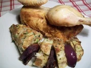 gefülltes Butterhuhn - Rezept