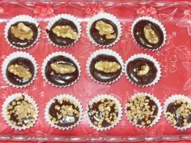 Rezept: Süssigkeit - Nikolaus-Pralinen Bild Nr. 2 Süssigkeit - Nikolaus-Pralinen - Rezept - Bild Nr. 2