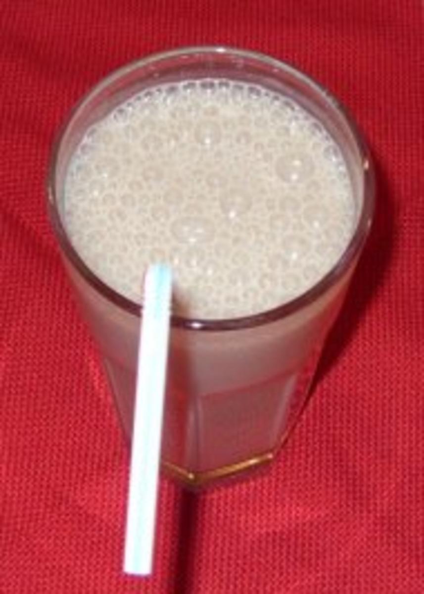 Getränk - Bananen-Erdbeer-Schoko-Milchshake - Rezept