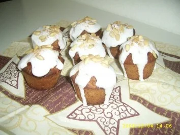 Festliche Weihnachts - Muffins - Rezept
