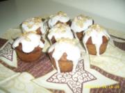 Festliche Weihnachts - Muffins - Rezept
