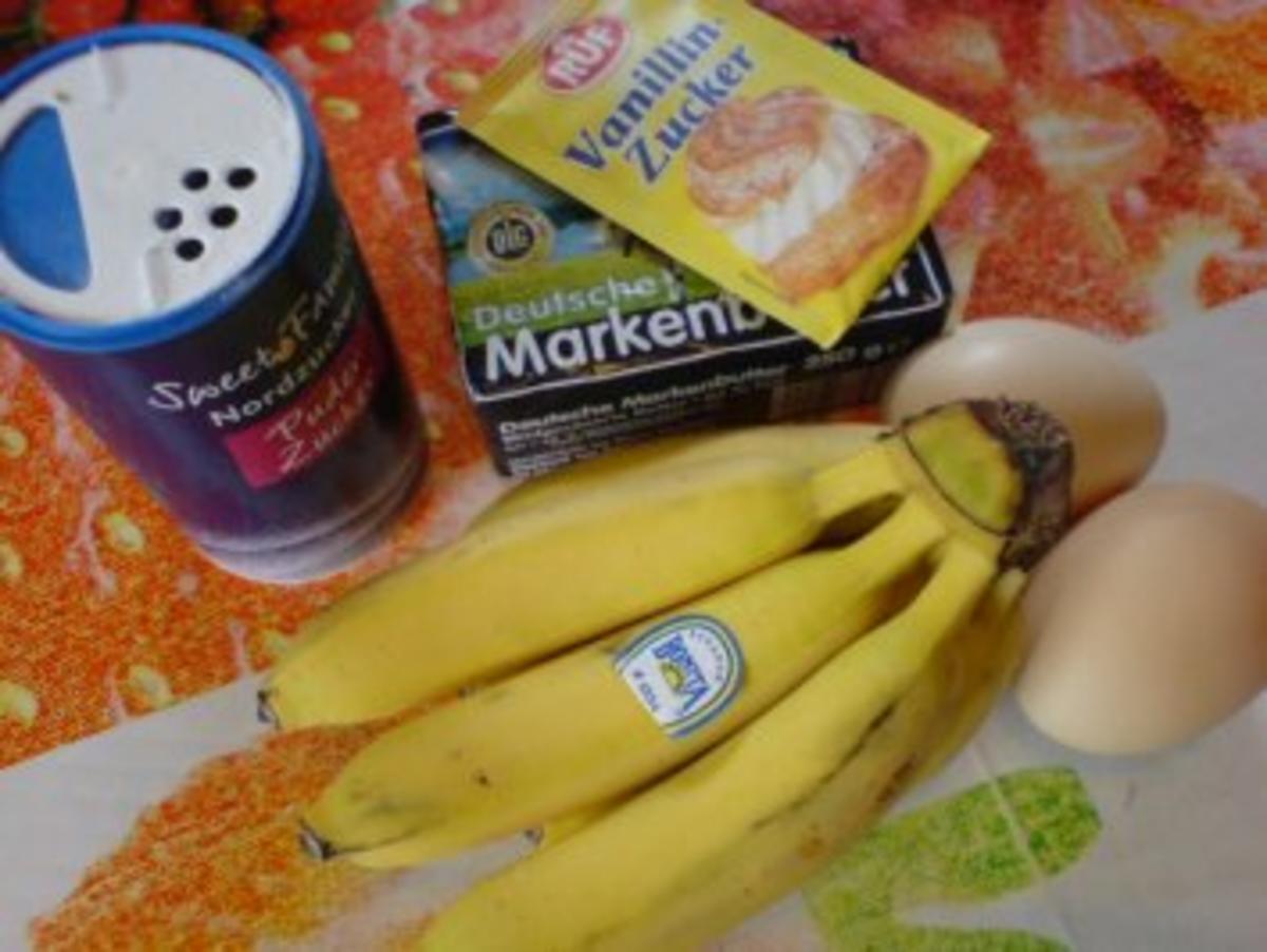 In Schaum gebackene Bananen - Rezept - Bild Nr. 2