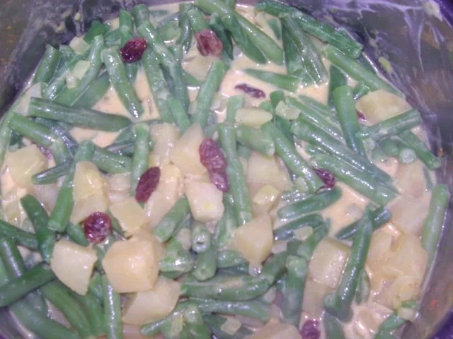 Rezept: grüne Bohnen mit Joghurtsauce grüne Bohnen mit Joghurtsauce - Rezept