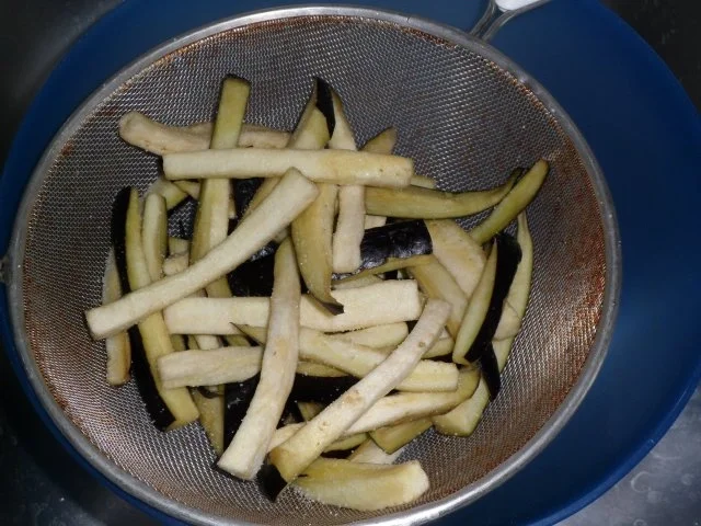 Auberginen - Champignon Salat - Rezept - Bild Nr. 4