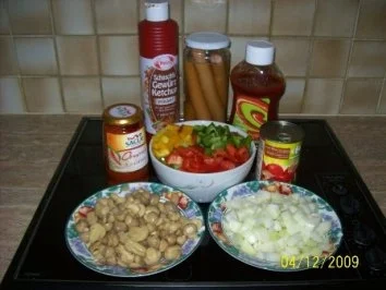 Rezept: Spaghetti- (Pasta's ) Sauce Provencal ( würzig) Bild Nr. 3 Spaghetti- (Pasta's ) Sauce Provencal ( würzig) - Rezept - Bild Nr. 3