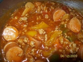 Rezept: Spaghetti- (Pasta's ) Sauce Provencal ( würzig) Bild Nr. 9 Spaghetti- (Pasta's ) Sauce Provencal ( würzig) - Rezept - Bild Nr. 9