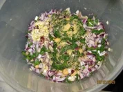 Falafel : frittierte Kichererbsenbällchen + Beilage - Rezept