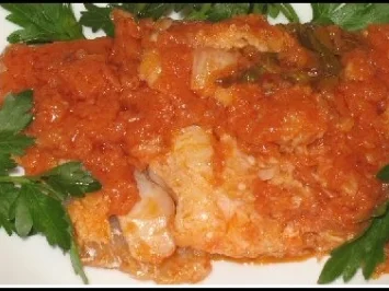 Rezept: "Fisch Süß-Sauer im Teig" "Fisch Süß-Sauer im Teig" - Rezept