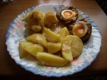 Pfiffige versteckte Eier - Rezept