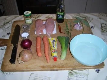 Kaltgebeizt-gekräuterte Hühnerbruststreifen im Whiskydunst - Rezept - Bild Nr. 2