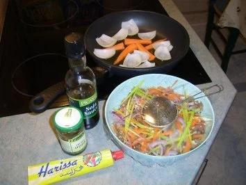 Kaltgebeizt-gekräuterte Hühnerbruststreifen im Whiskydunst - Rezept - Bild Nr. 7