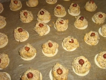 Haselnuss-Mandel Makronen - Rezept - Bild Nr. 5