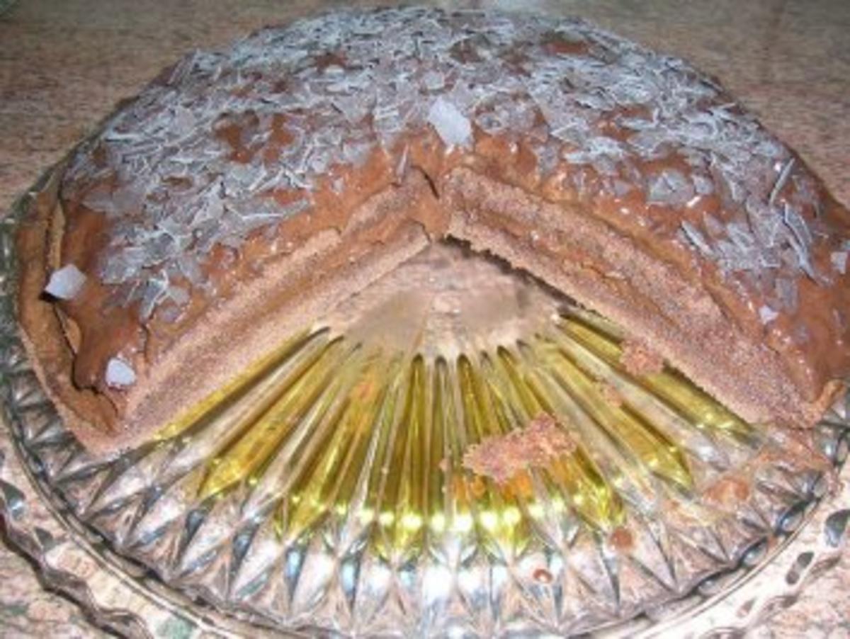 Schoko-Baskenmütze -baskischer (-frz. Teil)  Kuchen -NACHSPEISE zum Essen vom 2. Advent - Rezept
