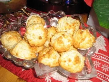 Marzipan-Kokos Makronen - Rezept