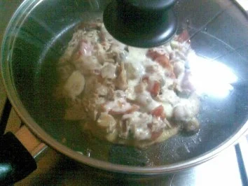 Bratpfannen-Pizza - Rezept - Bild Nr. 4