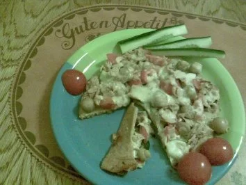 Bratpfannen-Pizza - Rezept - Bild Nr. 5