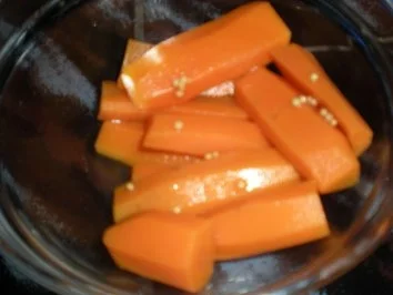EINGEMACHTES- "Süß- saure Möhren" - Rezept