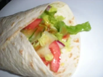 Rezept: SNACK- "Chicken Wraps" Bild Nr. 3 SNACK- "Chicken Wraps" - Rezept - Bild Nr. 3