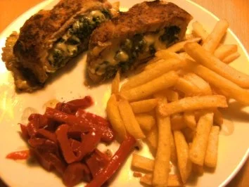 Fleisch: Florentiner Schnitzel - Rezept