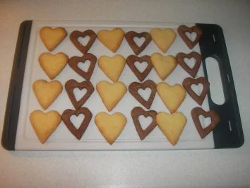 Schwarz - weiß - Herzen - Rezept - Bild Nr. 2