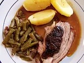 Rezept: Rippenbraten Mecklenburger Art Rippenbraten Mecklenburger Art - Rezept