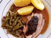 Rippenbraten Mecklenburger Art - Rezept