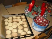 Rezept: Plätzchen- Schneeflöckchen Plätzchen- Schneeflöckchen - Rezept