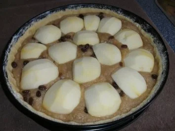 Käsekuchen mit Apfel(mus) - Rezept - Bild Nr. 3