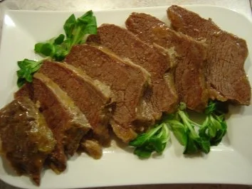 Rezept: Tafelspitz mit Apfel-Meerrettich-Sauce... Tafelspitz mit Apfel-Meerrettich-Sauce... - Rezept