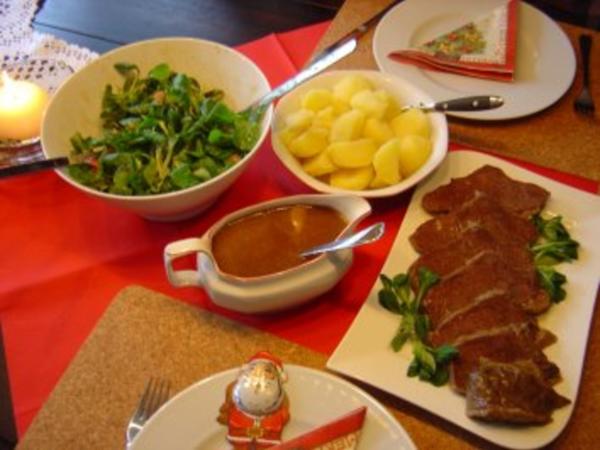 Tafelspitz mit Apfel Meerrettich Sauce - einfach - 128 kcal/100g