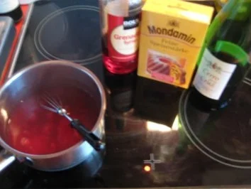 Gelbe Grütze auf rotem Spiegel - Rezept - Bild Nr. 7