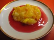 Gelbe Grütze auf rotem Spiegel - Rezept