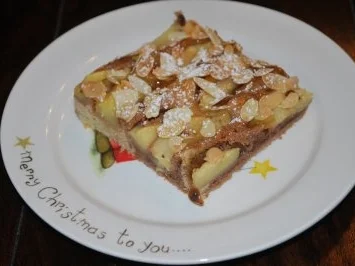 Winterlicher Apfelkuchen vom Blech - Rezept