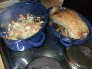 Geflügel/ Wild: Geschmorte Ente - Rezept - Bild Nr. 6