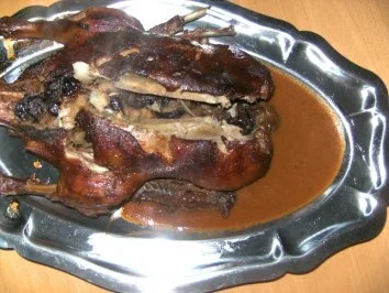 Geflügel/ Wild: Geschmorte Ente - Rezept