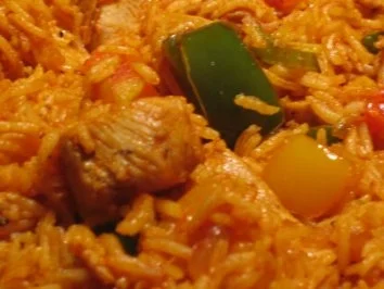 Rezept: Reispfanne "Gickerle" Reispfanne "Gickerle" - Rezept