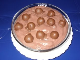 Schokomelonenkugeln auf Schokocreme - Rezept - Bild Nr. 5