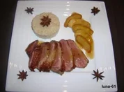 Rezept: MAGRET DE CANARD AU CIDRE - Entenbrustfilet mit Cidre MAGRET DE CANARD AU CIDRE - Entenbrustfilet mit Cidre - Rezept