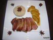 MAGRET DE CANARD AU CIDRE - Entenbrustfilet mit Cidre - Rezept