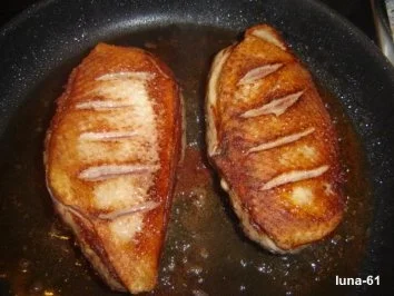 MAGRET DE CANARD AU CIDRE - Entenbrustfilet mit Cidre - Rezept - Bild Nr. 5