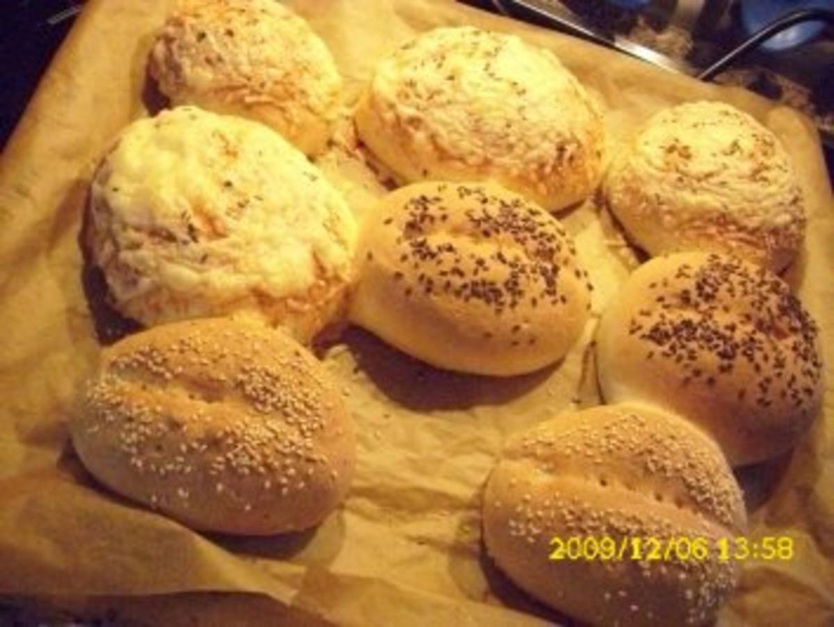 Brot/Brötchen: Bunte Brötchen - Rezept - Bild Nr. 3