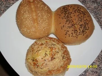 Brot/Brötchen: Bunte Brötchen - Rezept - Bild Nr. 4