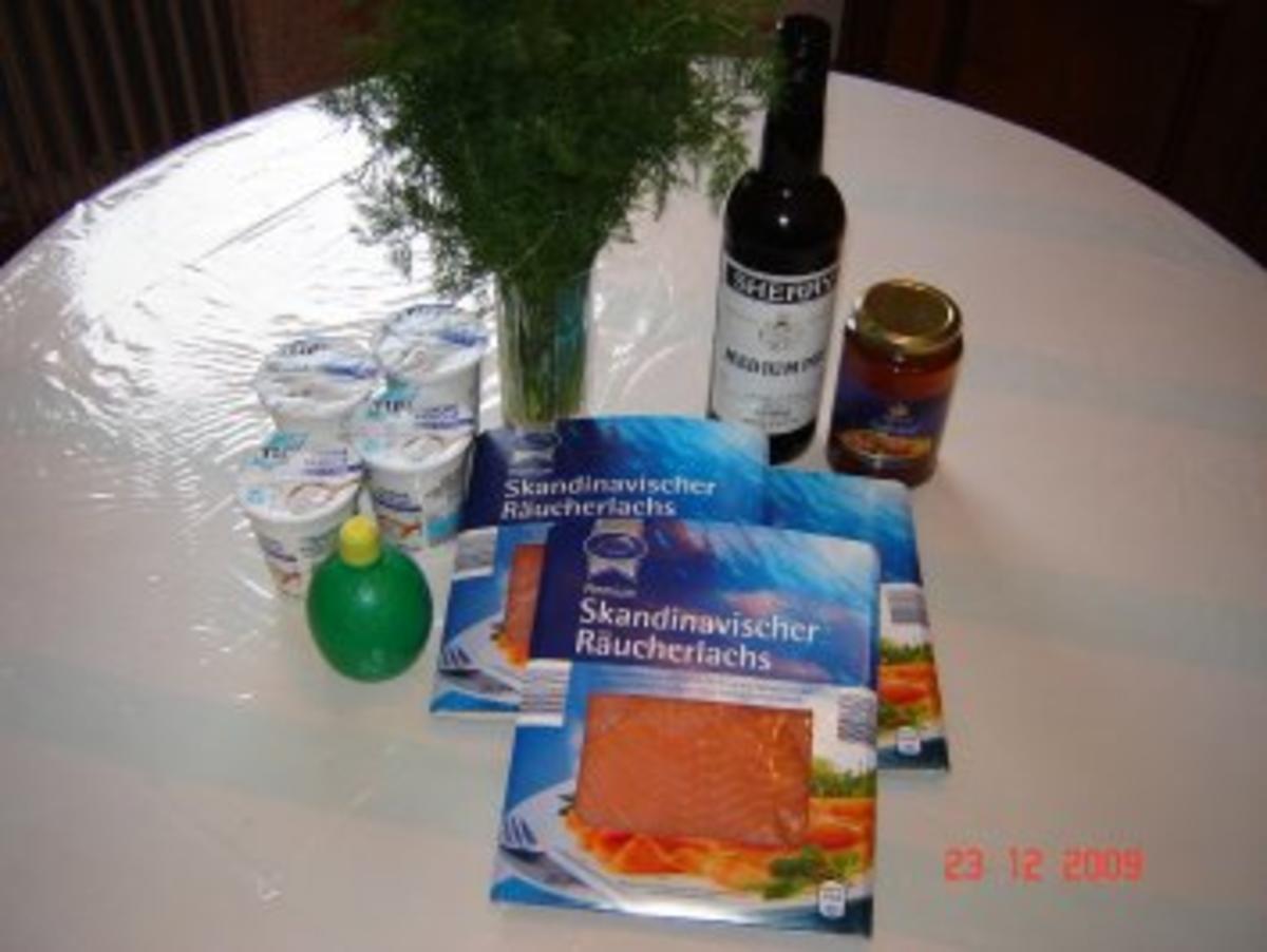 Fisch : Lachsterrine mit Siebensoße - Rezept - Bild Nr. 2