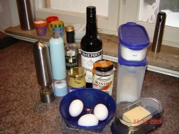 Fisch : Lachsterrine mit Siebensoße - Rezept - Bild Nr. 5