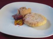 Böhmische Dalken mit Zwetschgen-Eis - Rezept