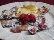 Duett von Himbeer- und Moosbeernocken - Rezept