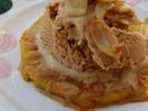 Karamellisierte Ananas mit Eis - Rezept